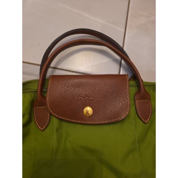Longchamp Le Pliage Green Shoulder Bag - Picture 3 of 16